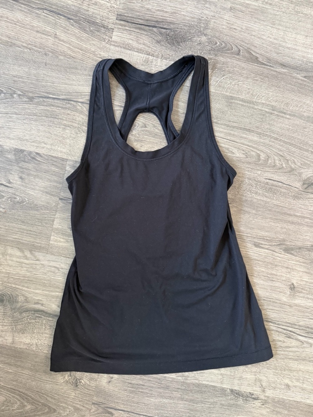 Athleta Black Racerback Performance Tank Size Small - Picture 2 of 4